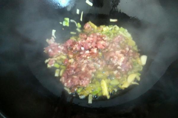 什锦炒肉沫的做法图解6