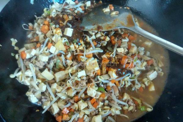 什锦炒肉沫的做法图解13