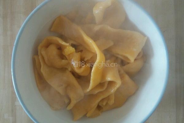 手抻汤面的做法图解5