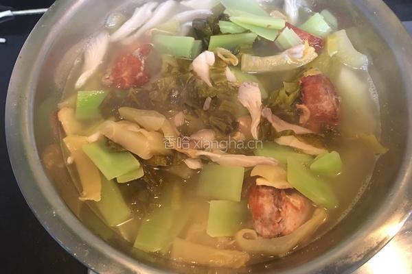 明炉泡菜鱼的做法图解9