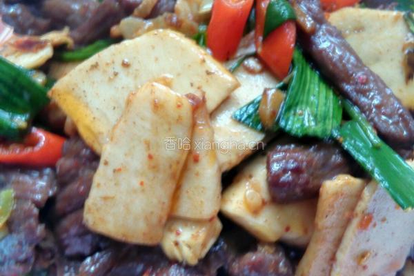 冬笋炒牛肉