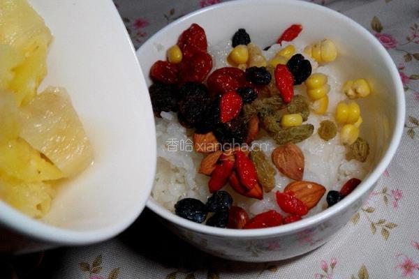 菠萝八宝饭的做法图解5