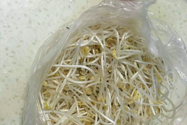 韭菜炒银芽的做法图解2