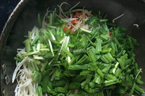 韭菜炒银芽的做法图解6