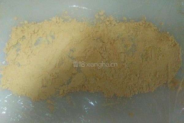 黄豆面花生碎驴打滚的做法图解6