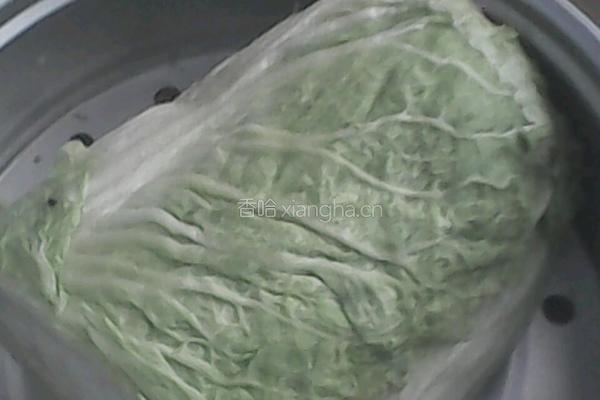 肉汤炖白菜的做法图解1