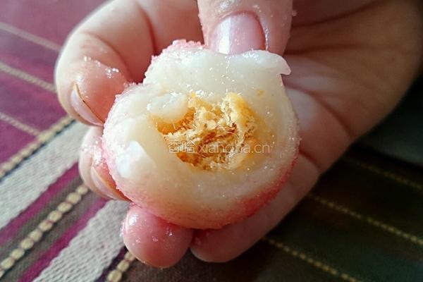 四色双馅糯米糍的做法图解10