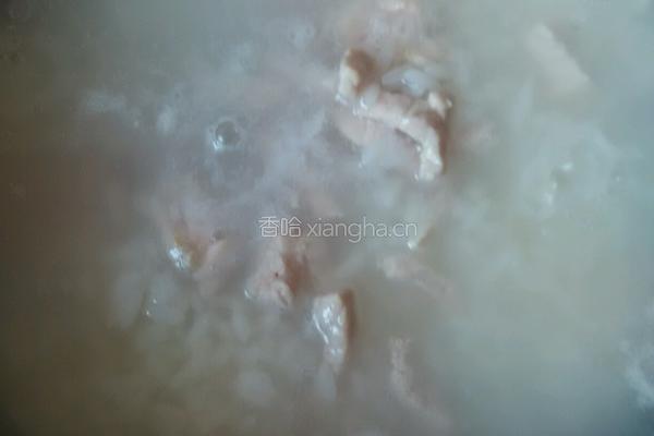 虾仁瘦肉粥的做法图解7