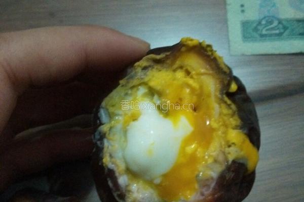 百香果皮蒸蛋的做法图解3