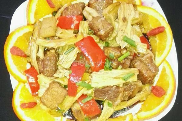 红烧腐竹、肉的做法图解7