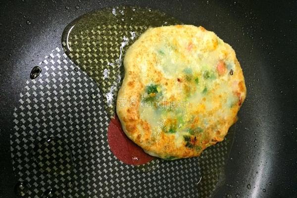 韭菜鸡蛋馅饼的做法图解6