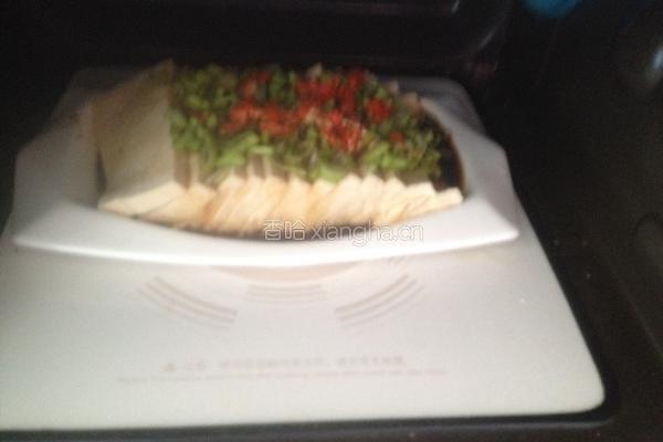 微波炉蒸豆腐的做法图解6