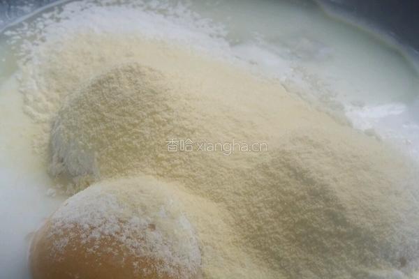 高压锅奶香蛋糕的做法图解6