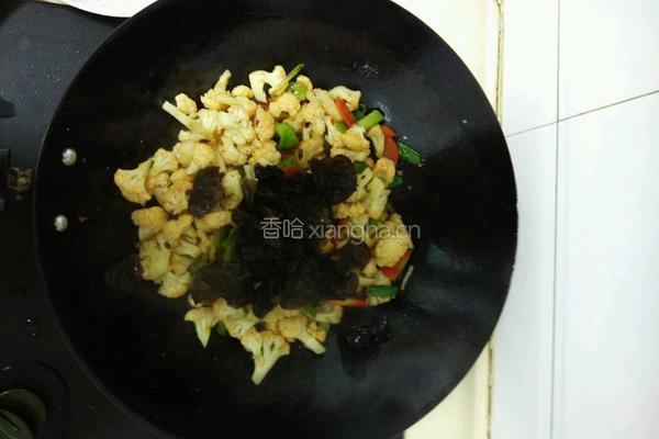 干煸菜花的做法图解8