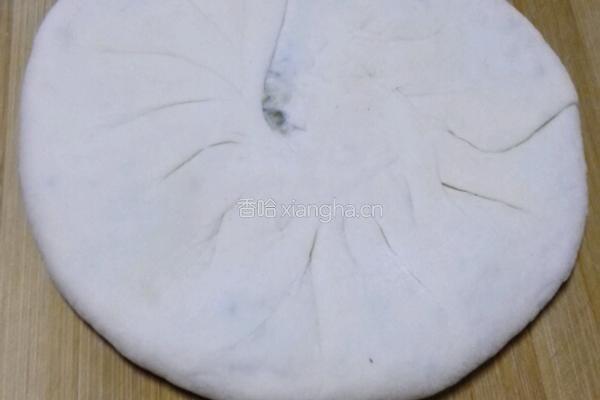 韭菜鸡蛋薄皮饼的做法图解9
