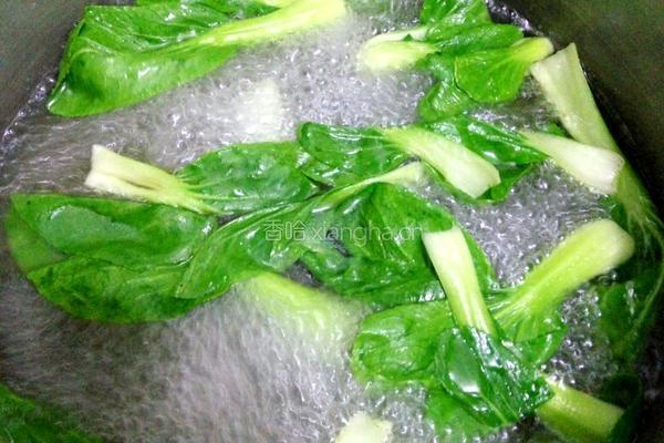 香菇青菜的做法图解5