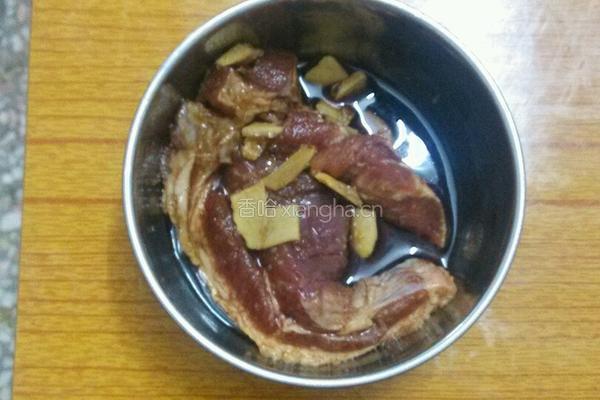 叉烧果仁酥饼的做法图解1