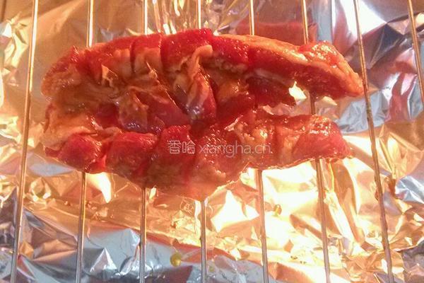 叉烧果仁酥饼的做法图解2