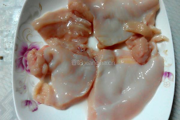 椒盐鸡排的做法图解1