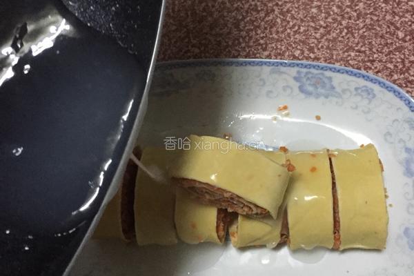 豆腐皮肉卷的做法图解13