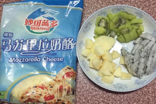 水果披萨（9寸）的做法图解9