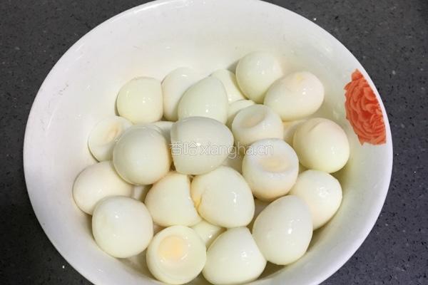 鹌鹑蛋红烧肉（红红火火）的做法图解3