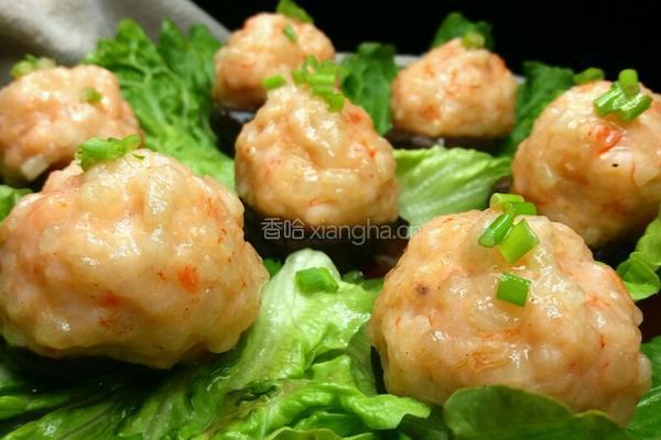 百花酿香菇的做法图解15