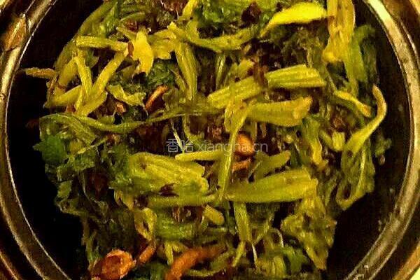 菠菜花生碎的做法图解3