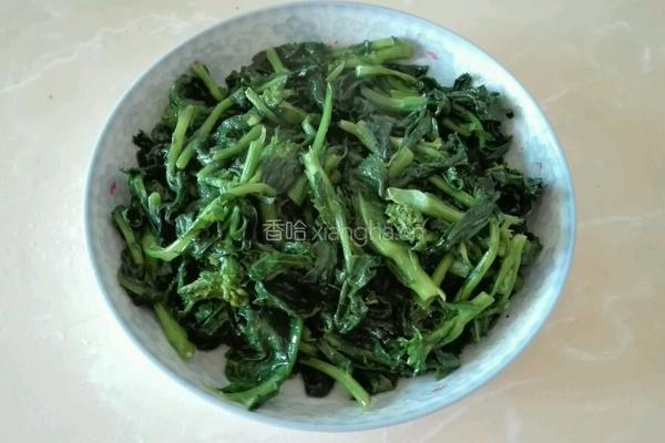 清炒油菜尖
