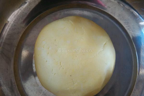 南瓜糯米饼的做法图解3