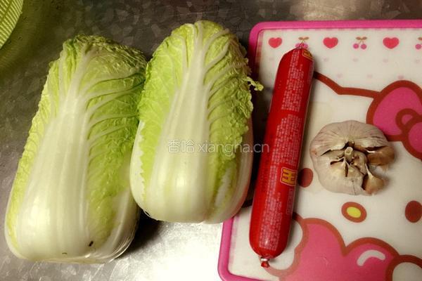 上汤娃娃菜的做法图解1