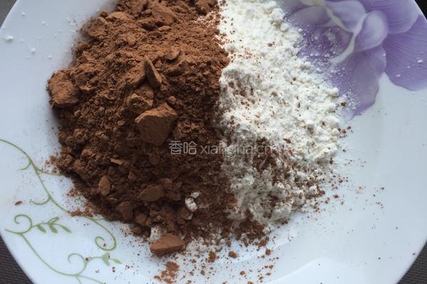 全蛋可可蛋糕的做法图解3