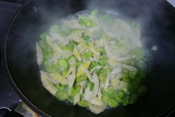 竹笋炒豆瓣的做法图解9