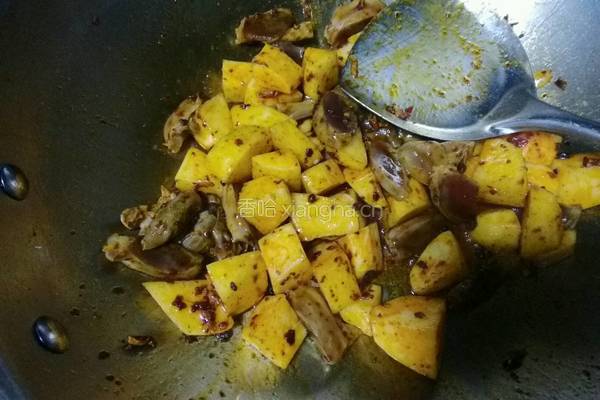 鸭胗烧土豆的做法图解11