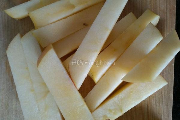 炸苹果的做法图解1