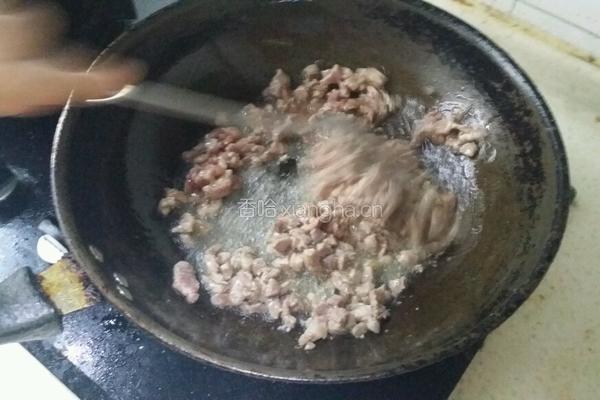 韭香茄子打卤面的做法图解5