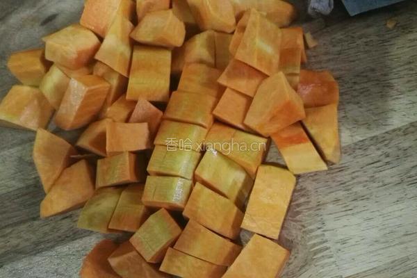 南瓜丸子的做法图解1