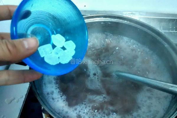 红米核桃粥的做法图解8