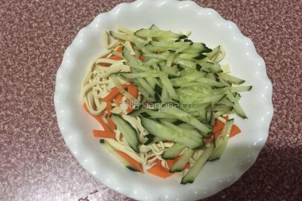凉拌豆腐皮的做法图解4