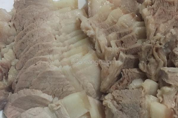莲藕回锅肉的做法图解3