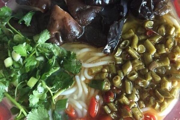 酸豆角米粉的做法图解5