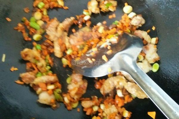 红罗卜蛋炒饭的做法图解6