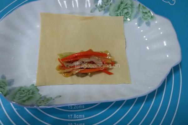 豆皮包菜的做法图解9