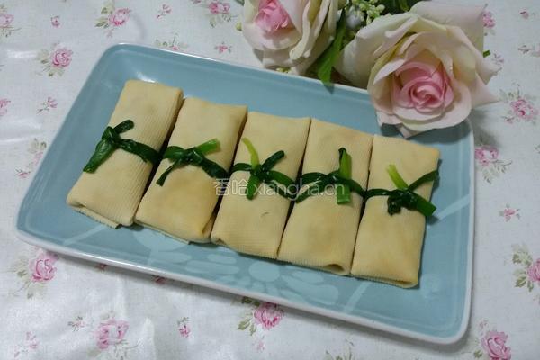 豆皮包菜的做法图解12