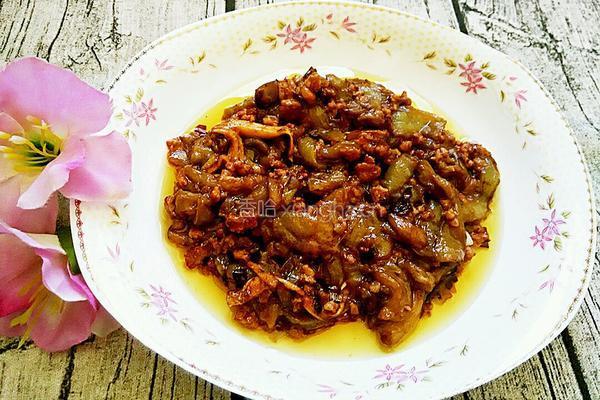 酱香肉沫茄条的做法图解9