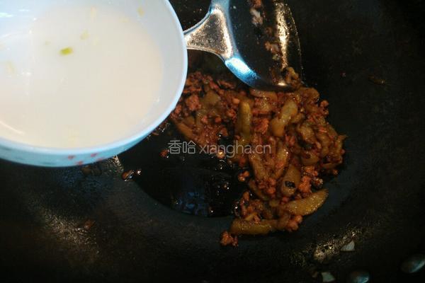 酱香肉沫茄条的做法图解8