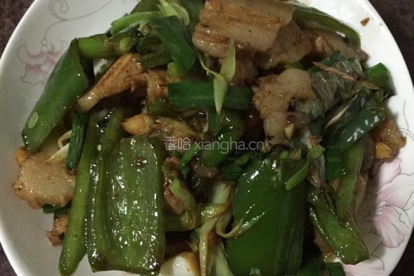 青椒回锅肉的做法图解5