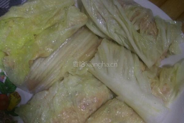 白玉包肉的做法图解3