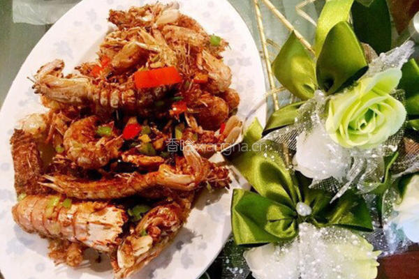 椒盐皮皮虾（虾爬子）的做法图解8
