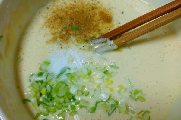 葱花鸡蛋煎饼的做法图解5